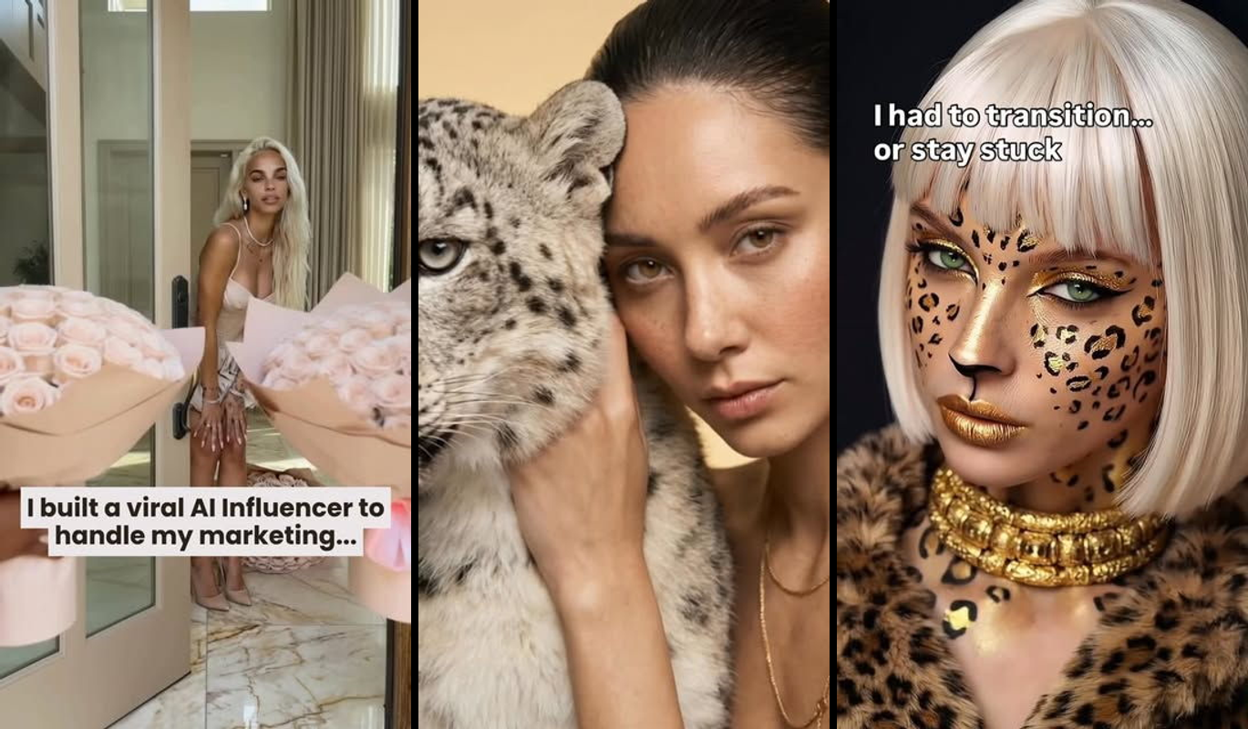 Quick answer box feature displaying AI-generated search results on aiinfluencerincome.com website interface